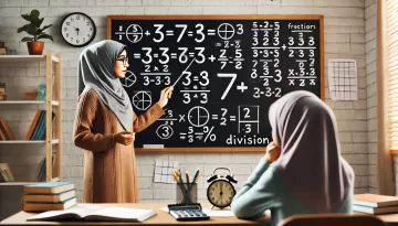 شرح ضرب الأعداد النسبية وقسمتها