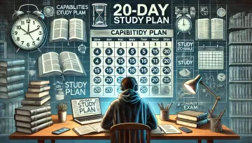 جدول مذاكرة قدرات في 20 يوم: خطة سريعة وفعالة