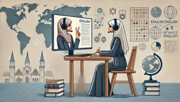 التعلم عن بعد بالانجليزي