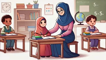 رسالة إلى معلمتي أول ابتدائي