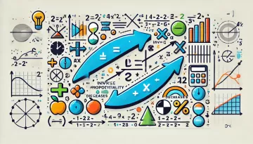 ما معنى تناسب عكسي؟