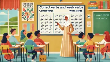 شرح الفعل الصحيح والفعل المعتل