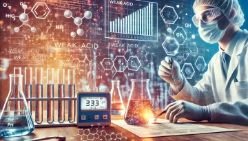 الاتزان في محاليل الحموض الضعيفة