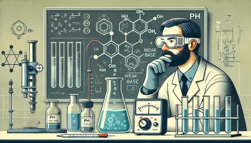 الاتزان في محاليل القواعد الضعيفة