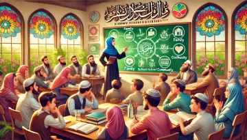 شرح درس التنشئة الصالحة توجيهي