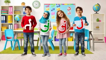 قصة حرف الحاء والخاء والجيم