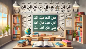 شرح التاء في نهاية الكلمة