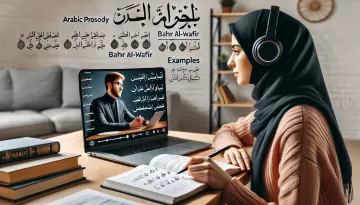 أمثلة على البحر الوافر وتفعيلاته