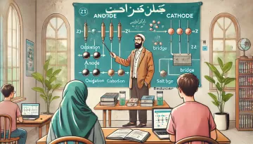 تحديد المصعد والمهبط في الخلايا الجلفانية