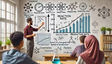 العلاقة بين سرعة الإنتاج وسرعة الاستهلاك في الكيمياء