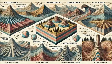 الطيات: تكويناتها وأسبابها وأنواعها وآثارها الجيولوجية