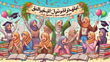 تهنئة بمناسبة انتهاء الامتحانات