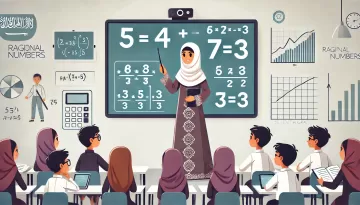 شرح العدد النسبي للصف السابع