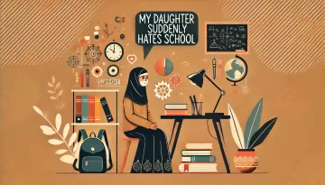 بنتي فجأة كرهت المدرسة