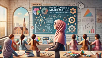 ابني عبقري في الرياضيات