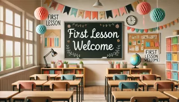 ما يقال في أول حصة دراسية