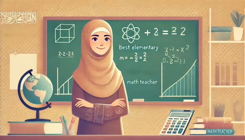 افضل معلمة رياضيات ابتدائي