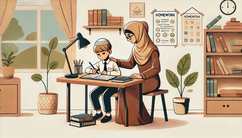 نصائح حول كيفية مساعدة الطفل في أداء الواجبات المنزلية