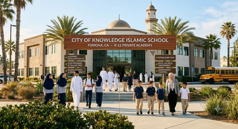 City of Knowledge Islamic School in Pomona: A Trusted K-12 Private Muslim Academy in Los Angeles