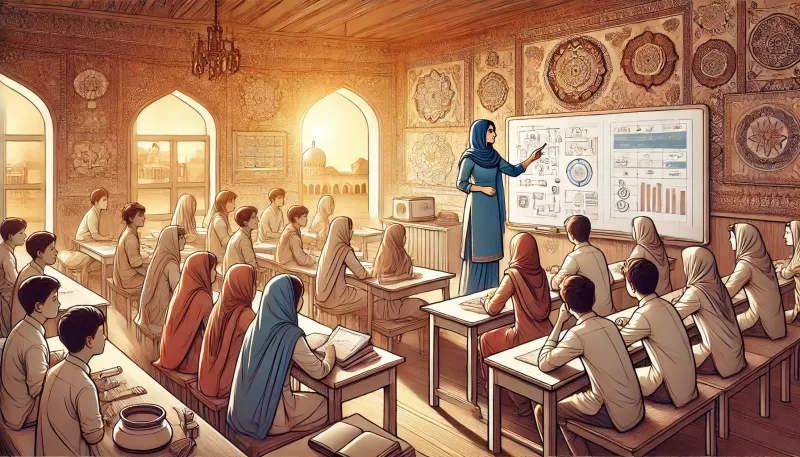 أفضل معلمة في ثار