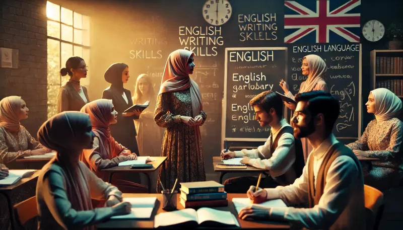 تعلم الكتابة باللغة الإنجليزية