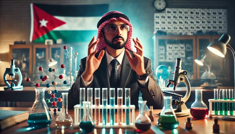 افضل معلم كيمياء في الأردن