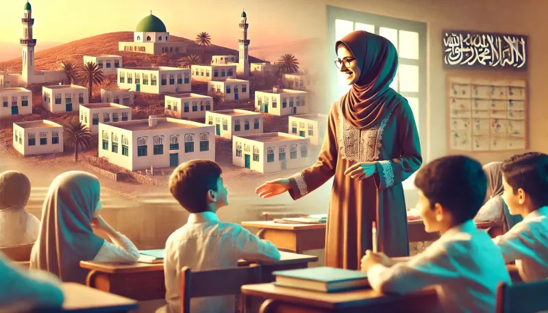 افضل معلمه في الطوال