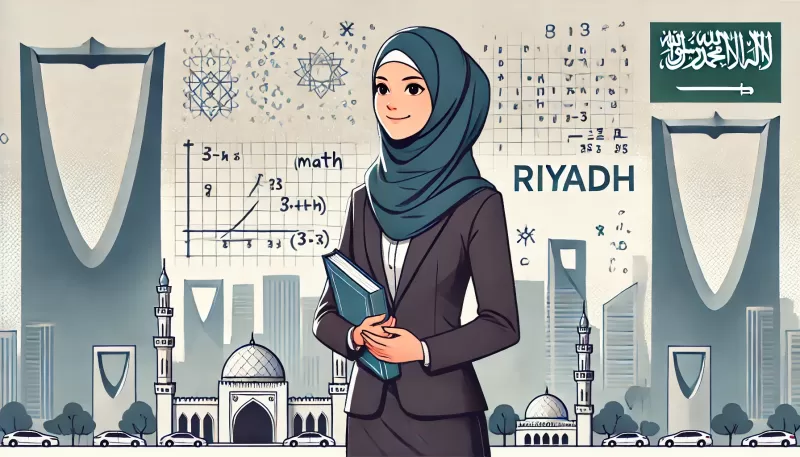 معلمة رياضيات بالرياض تجي للبيت