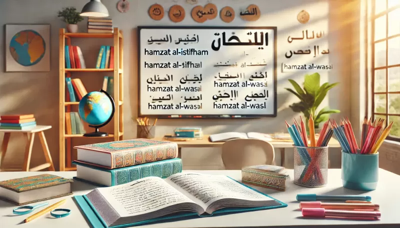 دخول همزة الاستفهام على الكلمات المبدوءة بهمزة الوصل