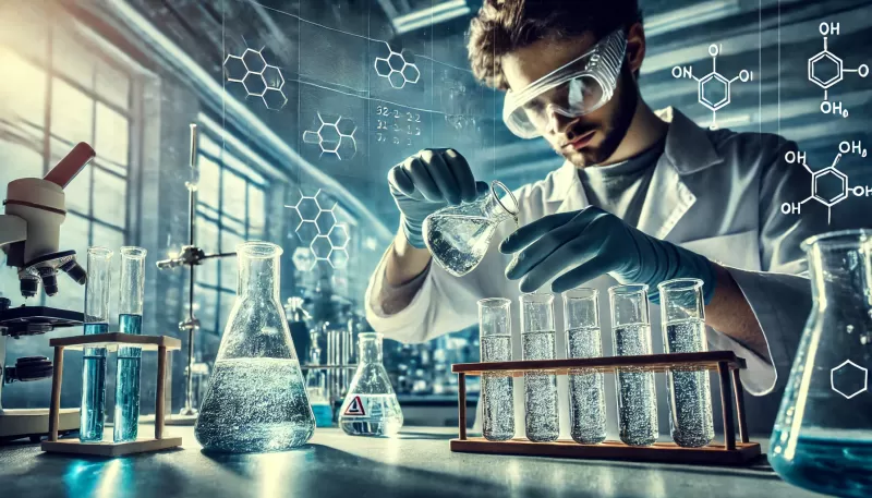 شرح محاليل الحموض القوية