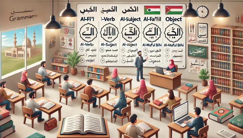 شرح الفعل والفاعل والمفعول به