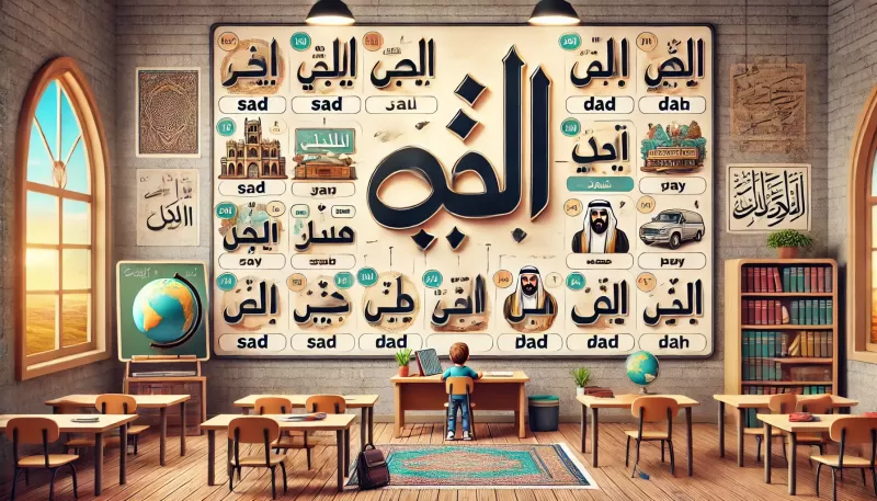 حرف الصاد وحرف الضاد: درس متكامل