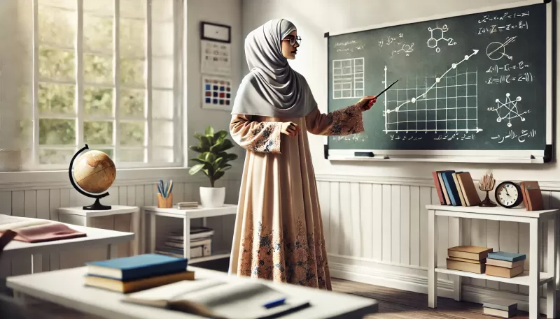 أفضل معلمة في العارضة