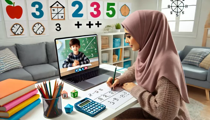 درس رياضيات صف أول