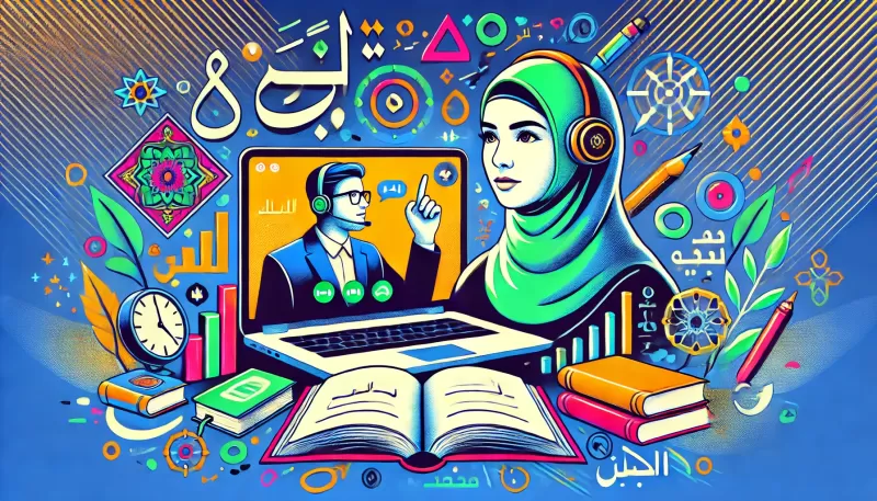 معلمة لغة عربية اونلاين