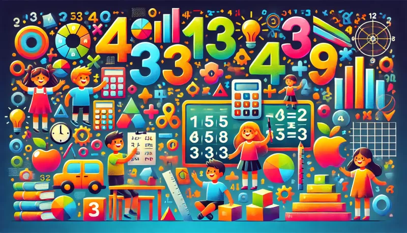 مهارات الرياضيات للمرحلة الابتدائية: دليل شامل لتنمية القدرات الرياضية