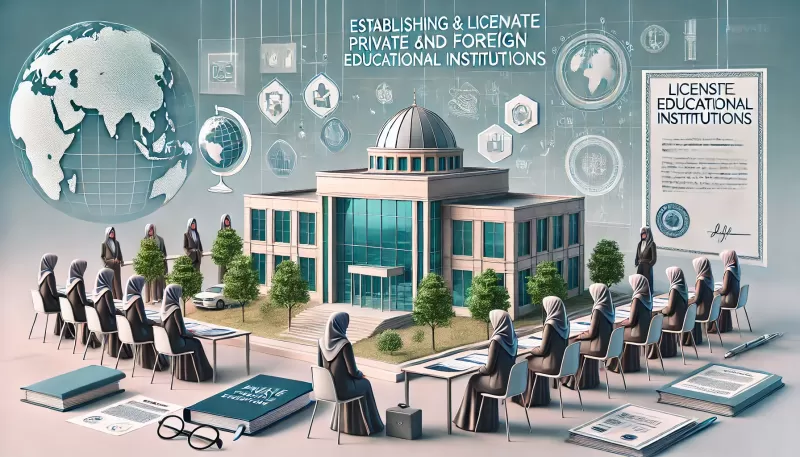 نظام تأسيس وترخيص المؤسسات التعليمية الخاصة والأجنبية