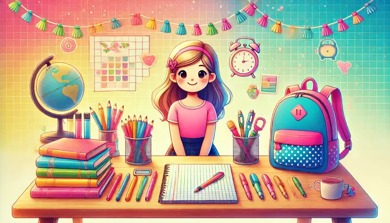 كيف تستعد للمدرسة للبنات