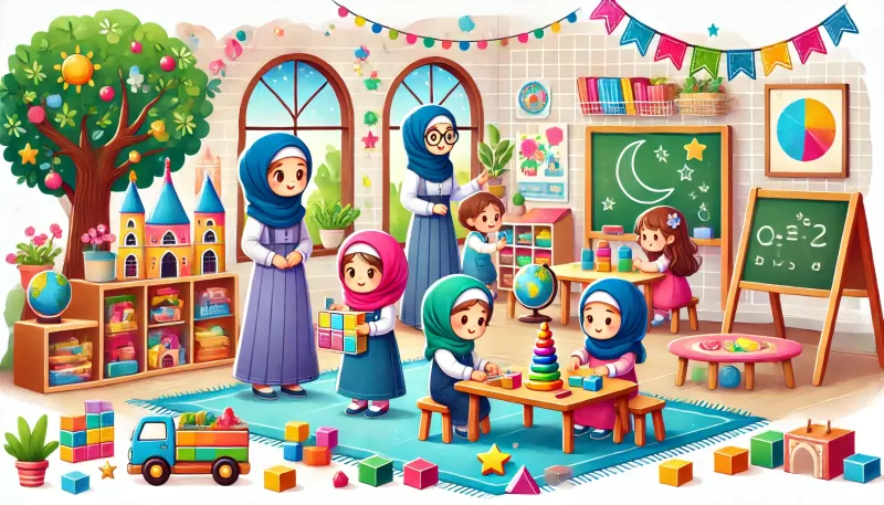 التعلم عن طريق اللعب في رياض الأطفال