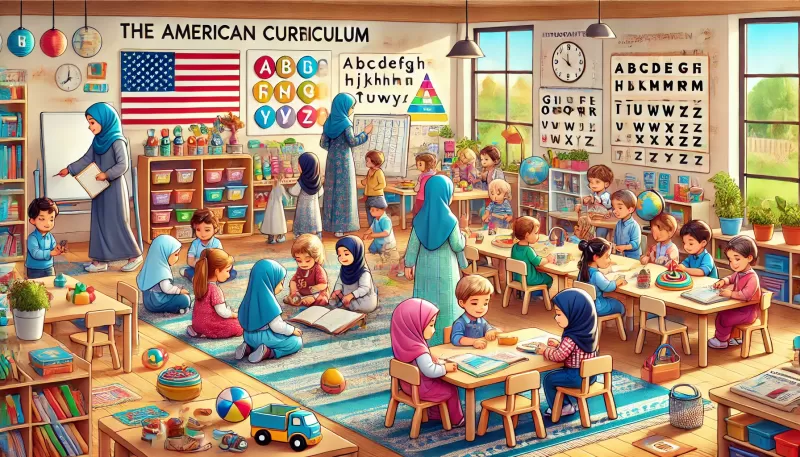 المنهج الأمريكي لرياض الأطفال